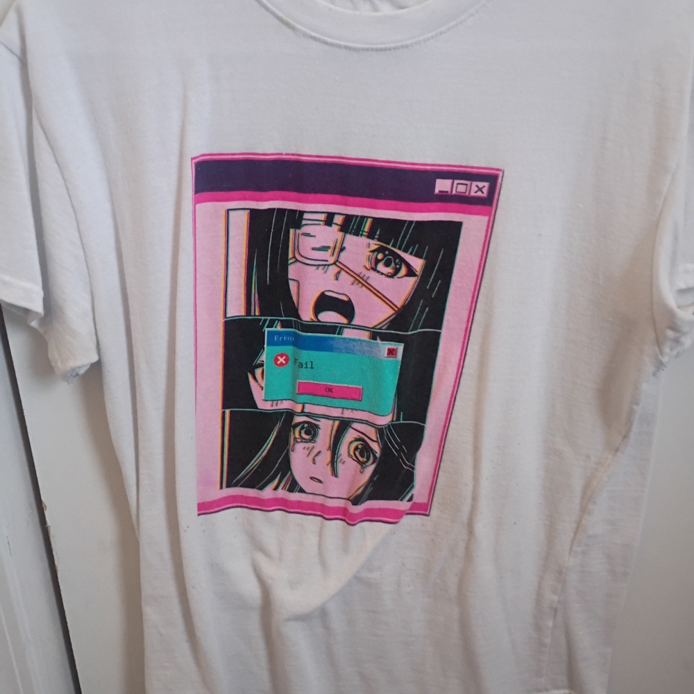 Graphic Print White T-Shirt